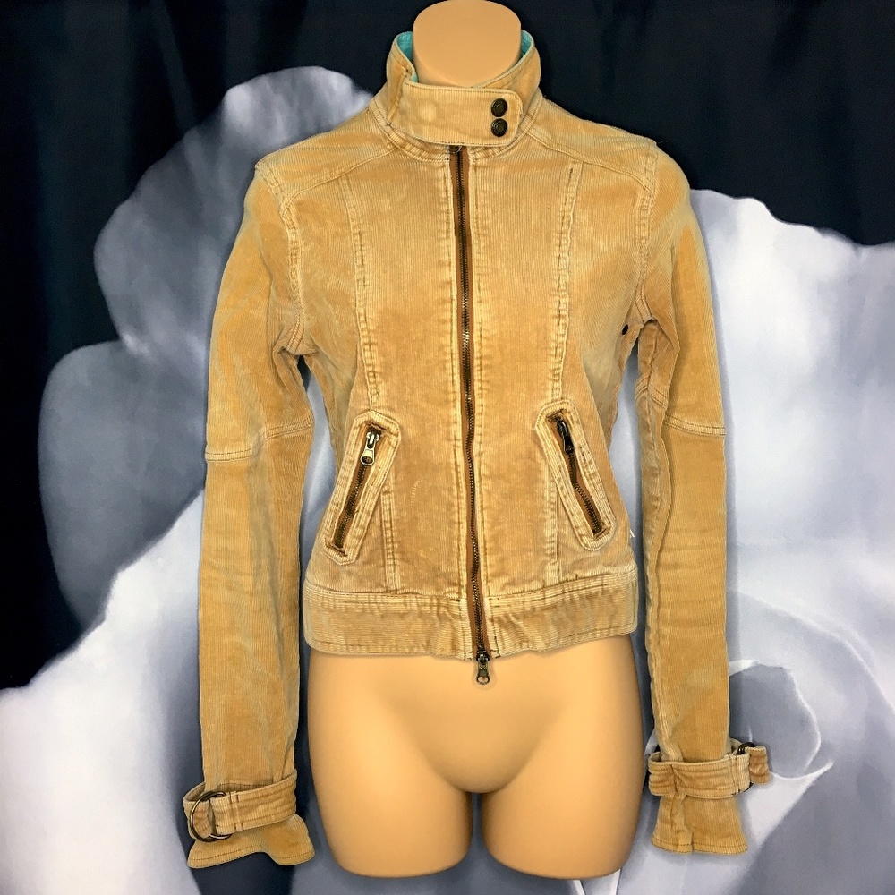 Hollister Co. Cotton Corduroy Moto Jacket